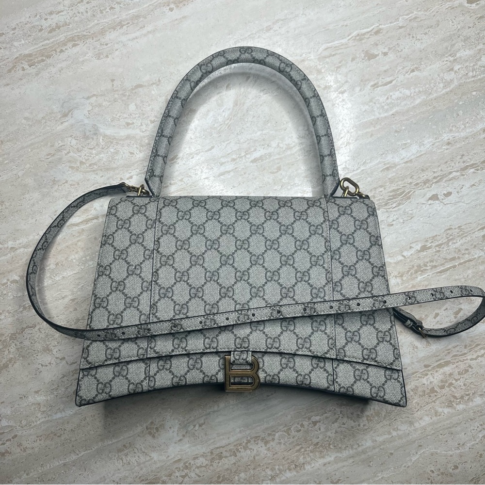Gucci X Balenciaga The Hacker Project Hourglass Bag Medium - Picture 2 of 8